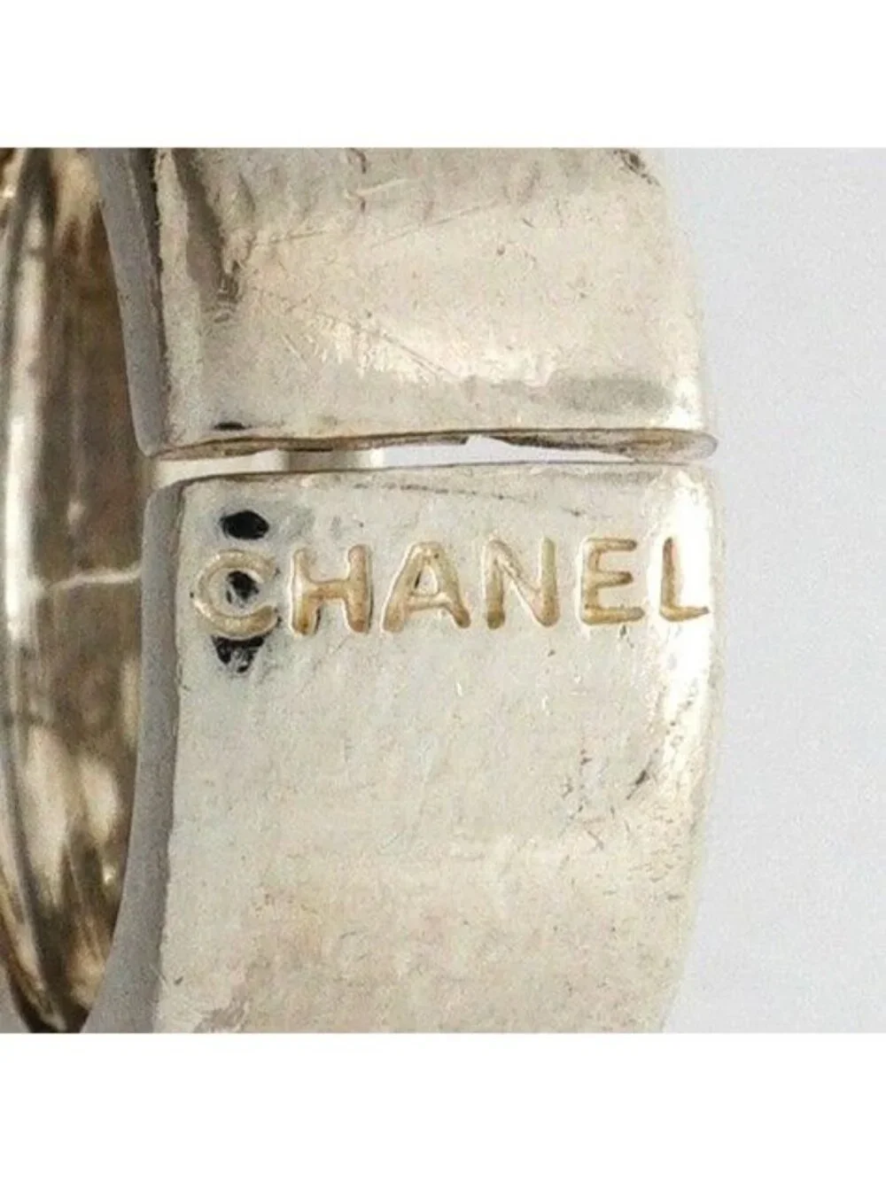 Chanel Ring Logo 925 Sterling Silver